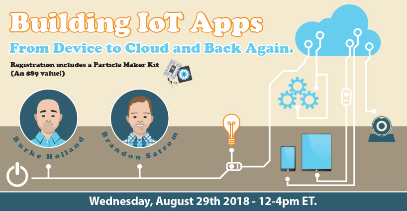 Banner for Building IoT Apps (2018) - Course Outline
